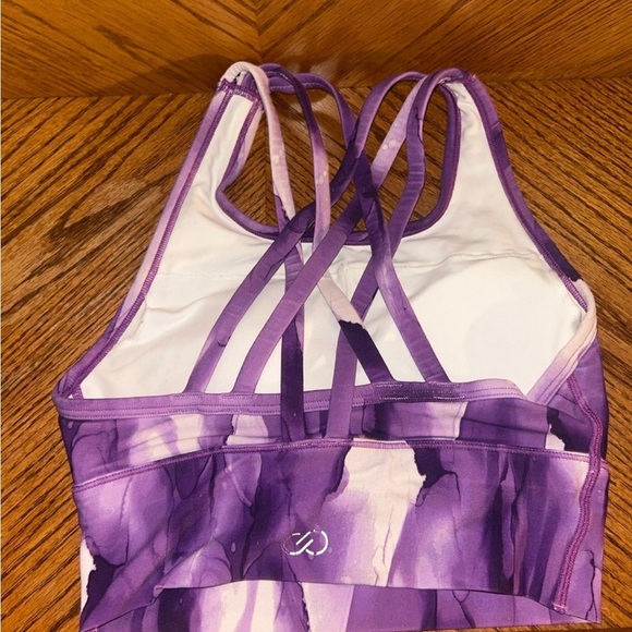 CALIA by Carrie Underwood Purple Sports Bra - Picture 2 of 3